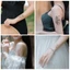 THI Chống Thấm Nước Tạm Thời Hình Xăm Dán Hoa Hồng Đen Chuyển Flash Tatoo VN