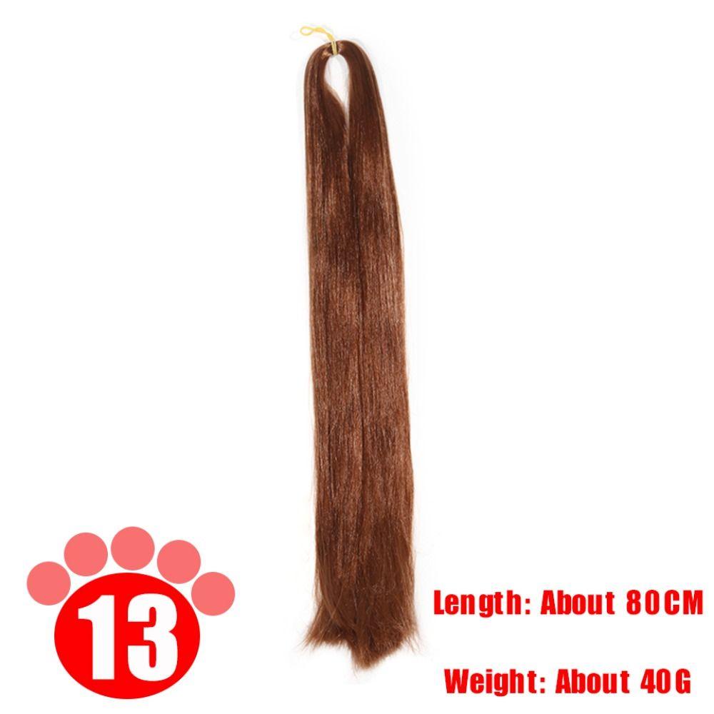 LACYES BJD SD tóc giả sợi ngang đen cho búp bê 80cm, móc handmade, chất lụa sữa