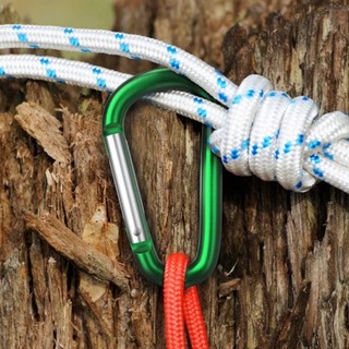 Mini alluminum alloy carabiner keychain / chai nước sử dụng hàng ngày khóa kim loại / phụ kiện leo núi cắm trại ngoài trời