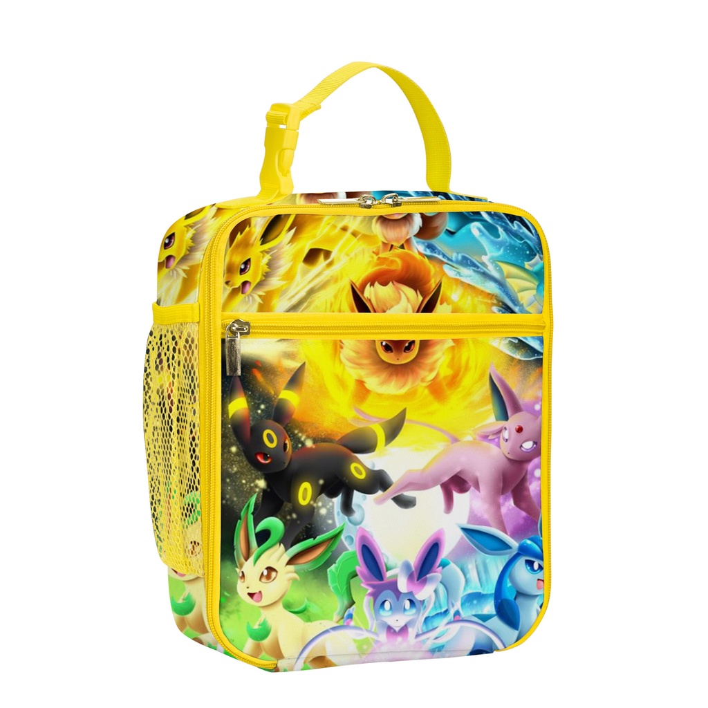 Túi vải Cỡ Lớn In Họa Tiết Hoạt Hình Pikachu Dễ Thương Cho Bé