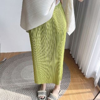 Miyake Xếp Ly Áo Vest Không Tay Top Rời Rộng Quần Phù Hợp Với Nữ Mùa Hè Cao Cấp Thời Trang Thường Ngày Hai Mảnh Phù Hợp Với