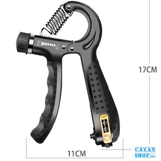 Kìm Bóp Tay, Tập Cơ Tay, Dụng Cụ Tập Gym Tại Nhà Điều Chỉnh Lực Có Đếm 5 - 60kg TT13-KimTT