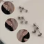 THI 1 Cặp Tai Tragus Sụn Tòn Ten Bông Tai Xoắn Ốc Ốc Lùm Stud Tai Trang Sức Cơ Thể VN