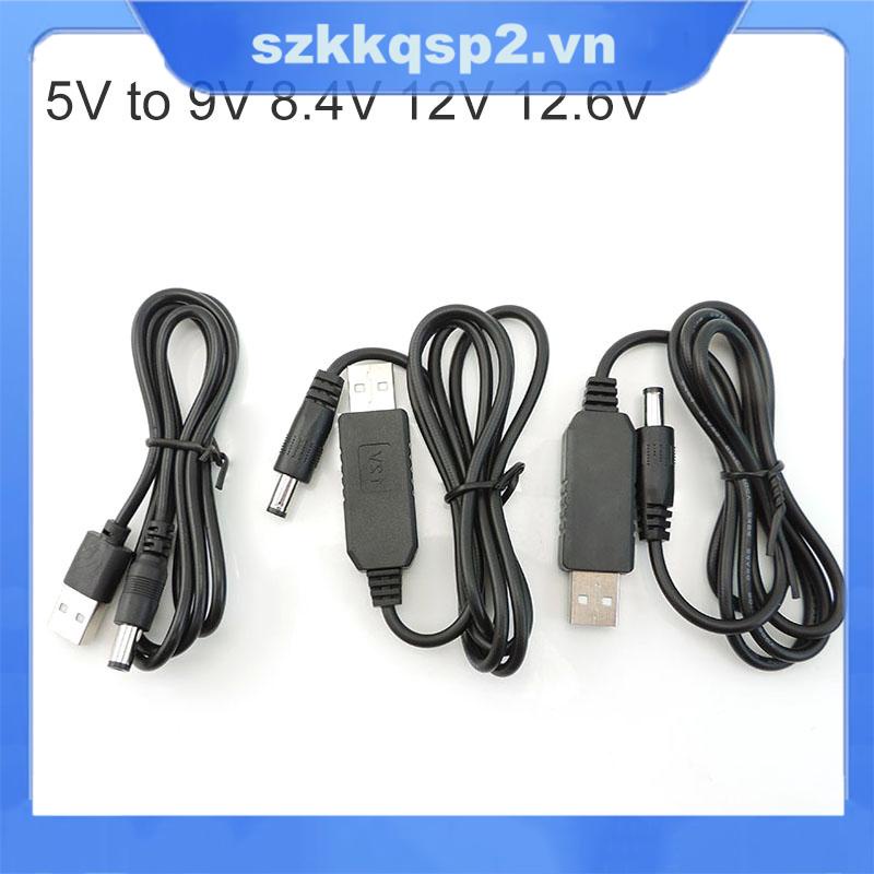 Usb DC 5V sang USB 9V 8.4V 12V 12.6V Step UP Module power Boost Line Bộ ...