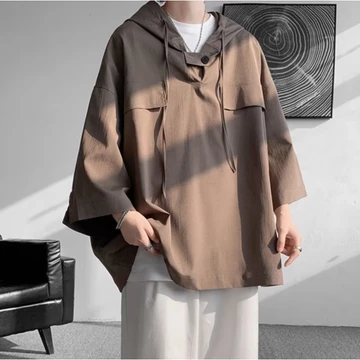 Áo hoodie màu trơn thời trang cổ điển Hàn Quốc dành cho nam unisex ropa hoodie nam đẹp áo sơ mi Hàn Quốc nam Áo sơ mi trắng tay ngắn nam