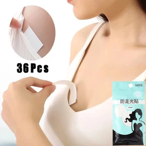 36 Miếng Dán Cố Định Quần Áo - Băng Dính Thời Trang 2 Mặt Siêu Mỏng Chống Hở- Miếng dán chống lộ, hở ngực, vai áo