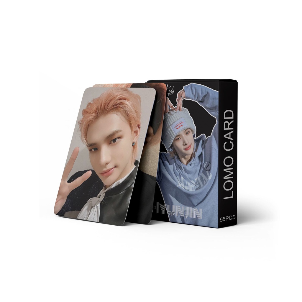 Hộp 55 Ảnh Lomo Card Nhóm Nhạc Straykids Hyunjin
