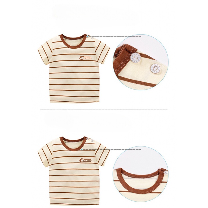 Trẻ Em Áo Thun Tay Ngắn Cotton Nguyên Chất Bé Gái Quần Áo Mùa Hè Trẻ Em Quần Áo Bé Trai Áo