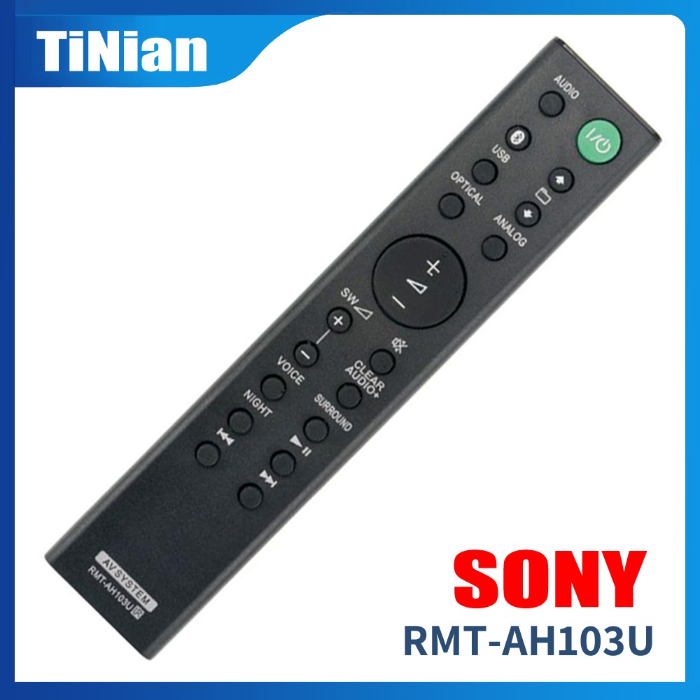 ALLIMITY RMT-AH103U Telecomando Sostituisci per Sony Sound Bar HT-CT80 SA-CT80 HTCT80 SACT80 RMTAH103U SS-WCT80 SSWCT80