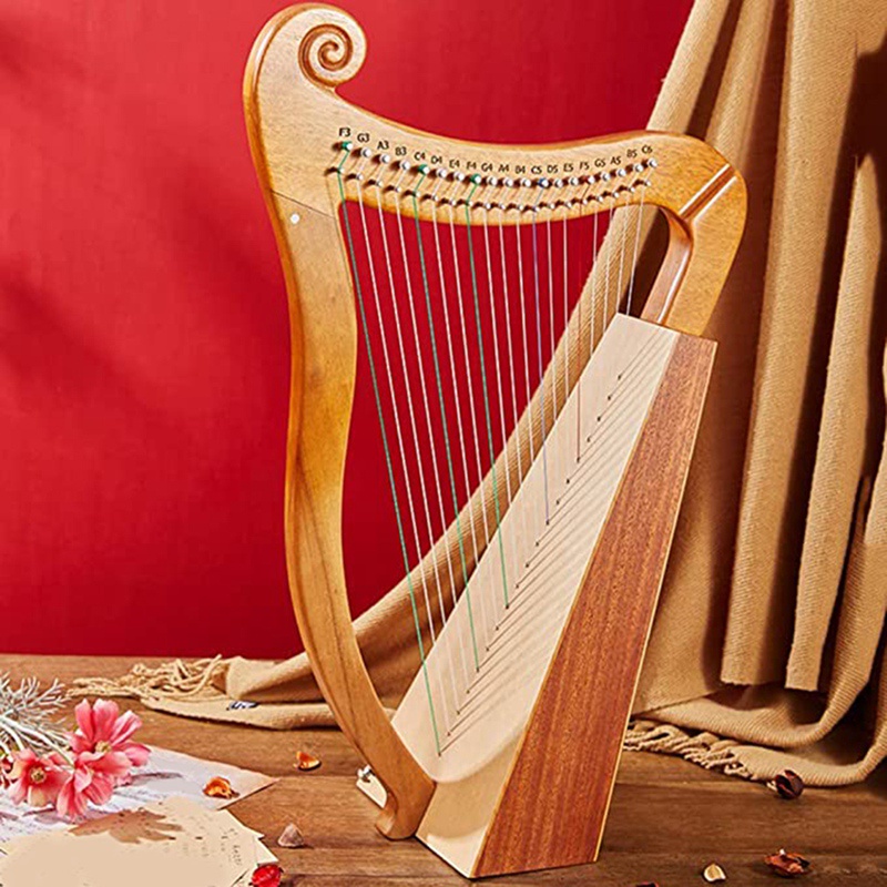 Bộ 19 Dây Nylon Dự Phòng Cho Đàn Harp/Đàn Cầm Bảy Dây, Phụ Kiện Nhạc Cụ