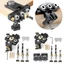 YYlingx Jig lỗ bỏ túi chế biến gỗ, Jig hàn hợp kim nhôm 3 trong 1, Định vị hướng khoan chất lượng cao cho đồ nội thất