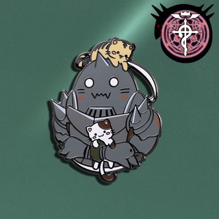 Huy Hiệu Kim Loại Tráng Men Nhân Vật Hoạt Hình Fullmetal Alchemist Làm Quà Tặng Cho Bạn Bè