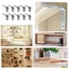 Giá Đỡ Kệ Bằng Kim Loại Chống Nước Góc Phải 90 Độ Kèm Ốc Vít / Giá Đỡ Chữ L