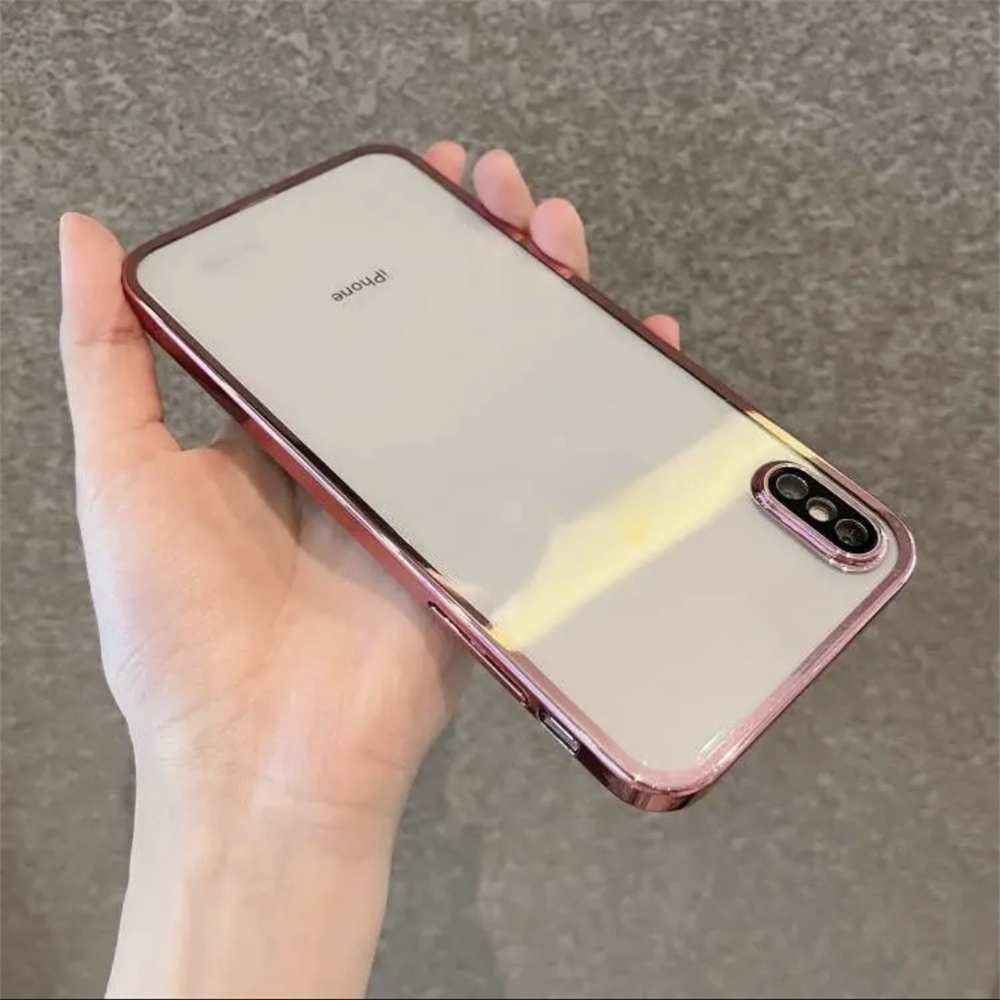 Ốp Điện Thoại TPU Mềm Mạ Điện Chống Sốc In Hình One piece Cho iphone 6S / 7 / 8Plus X / XS XR XS MAX 11