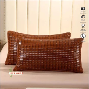 Gối trúc, gối tre hạt trúc tự nhiên, gối nằm mát điều hòa, dễ ngủ, sạch, bền