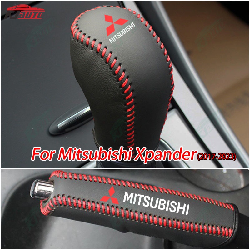 Vỏ Bọc Cần Gạt Số Bằng Da Sang Trọng Trang Trí Cho Xe Hơi Mitsubishi Xpander