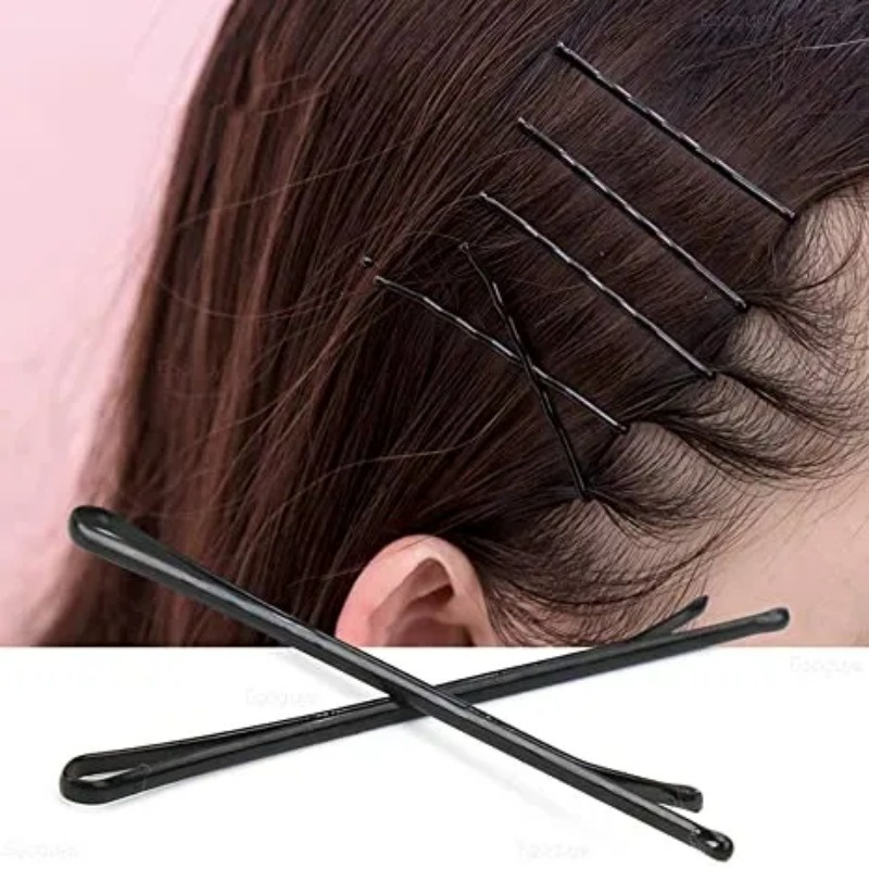 Kẹp tóc đen / kẹp tóc xoăn gợn sóng dành cho nữ kẹp tóc kiểu tóc / kẹp tóc cô dâu xoăn sóng vô hình kẹp tóc barrette / phụ kiện tóc tạo kiểu cho bé gái bobby pins /