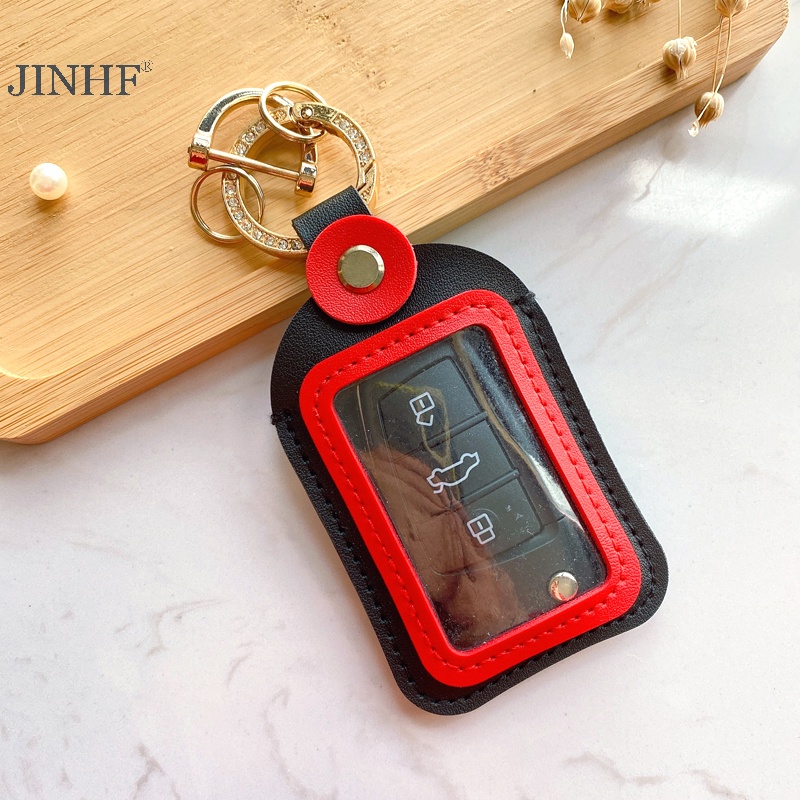 JINHF Universal 4.5 * 8cm Vỏ chìa khóa ô tô Vỏ bảo vệ từ xa Phụ kiện túi lưu trữ chìa khóa HOT