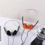 Tai nghe cảm giác cổ điển THEGIRL8B, Tai nghe nhét tai cổ điển, Đạo cụ chụp ảnh có dây thời trang 3,5mm 80 thập niên 90