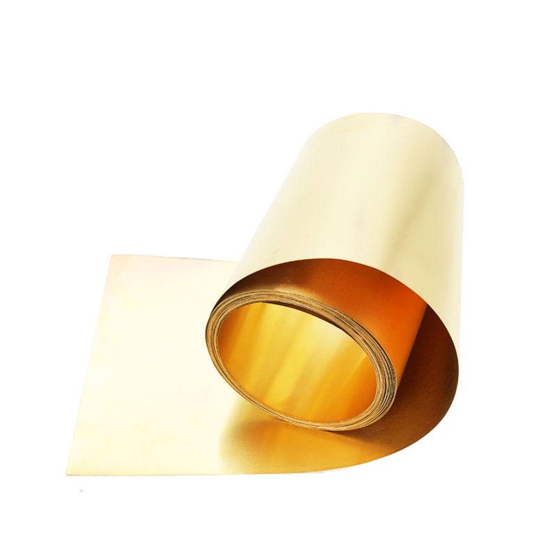 Độ dày 1M 0,1 / 0,2 / 0,3 / 0,4 / 0,5mm Dải tấm đồng thau