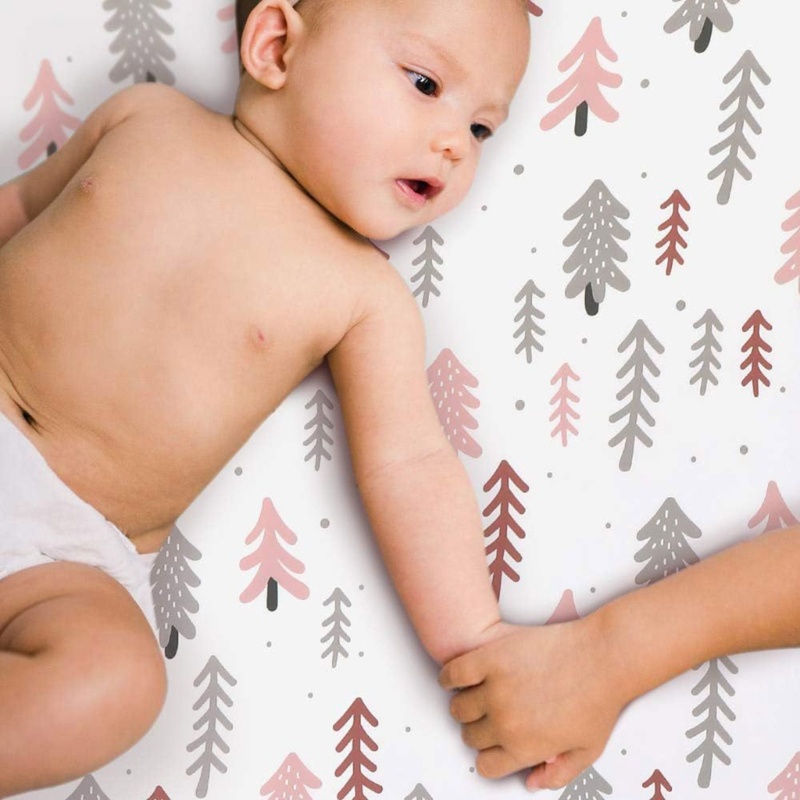 Jenniferab Đệm Bassinet Trang Bị Tấm Trẻ Sơ Sinh Cũi Giỏ Chăn Ga Gối Thảm Bao Bé Essential