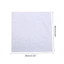 YOI 28x28cm Nam Nữ Khăn Tay Cotton Màu Trắng Chắc Chắn Hankies Túi Khăn Vuông