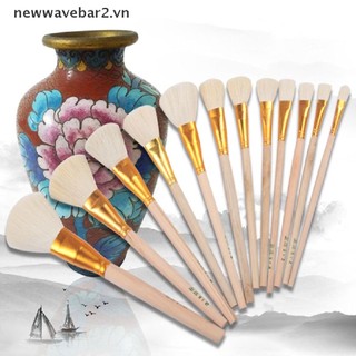 Set 12 Cọ Vẽ Màu Nước / Tô Màu Cao Cấp