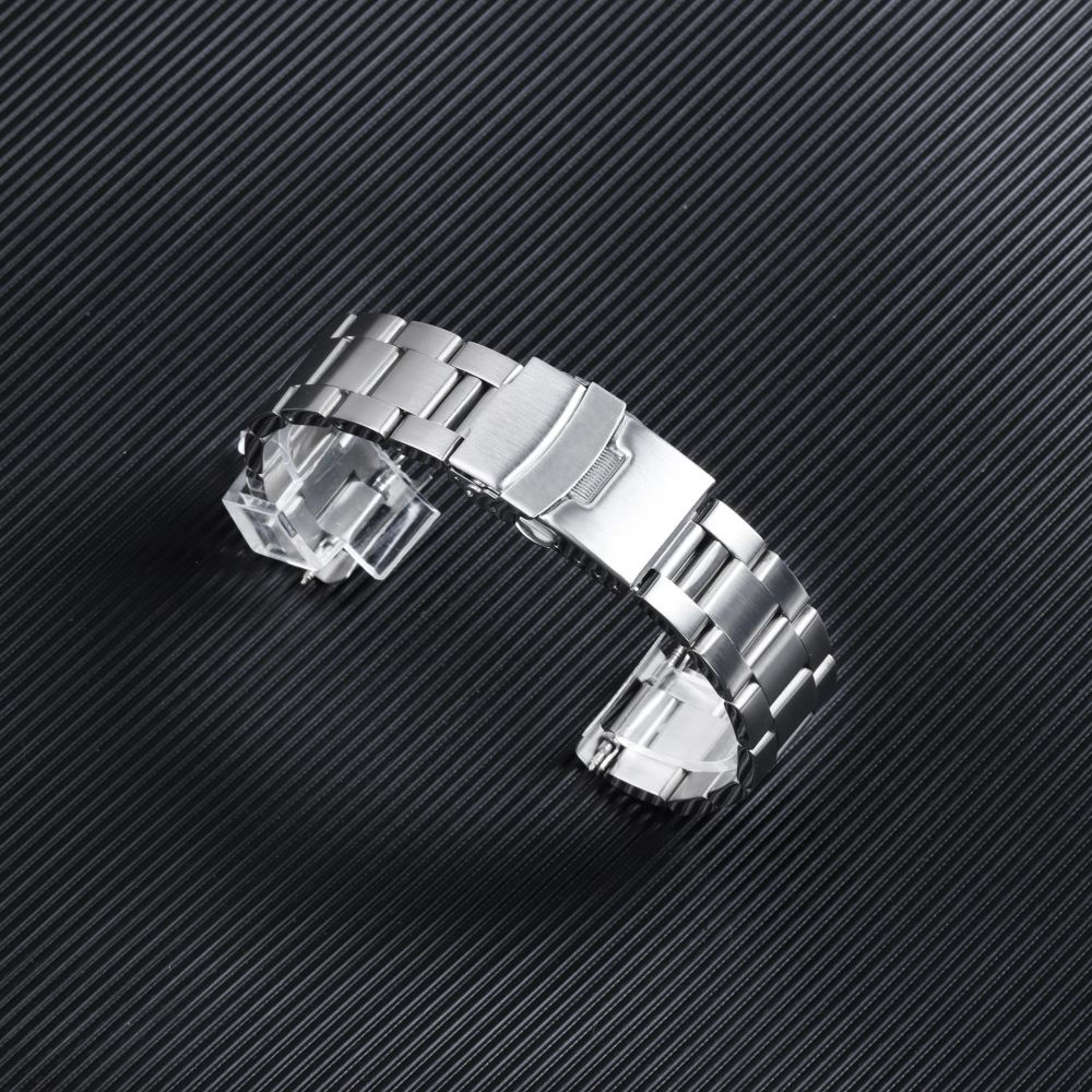 Dây Đeo Đồng Hồ Bằng Thép Không Gỉ 20mm 22mm Cao Cấp Sang Trọng Cho Seiko SKX009