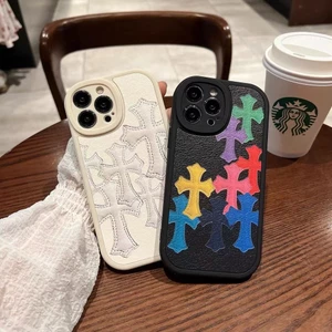 Ốp Điện Thoại Silicon Mềm Chống Sốc In Logo Chrome Hearts Cho IPhone 14 12 PRO 12 11 13 PRO Max Xs Max XR 6 7 8 Plus