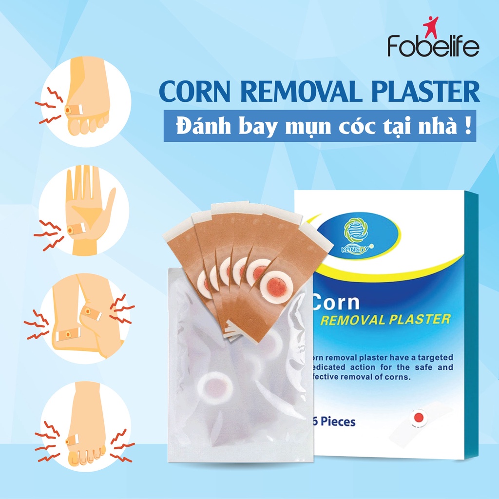 Miếng Dán Mụn Cóc Dứt Điểm Tại Nhà Từ Sau Hơn 1 Tuần - Corn plaster