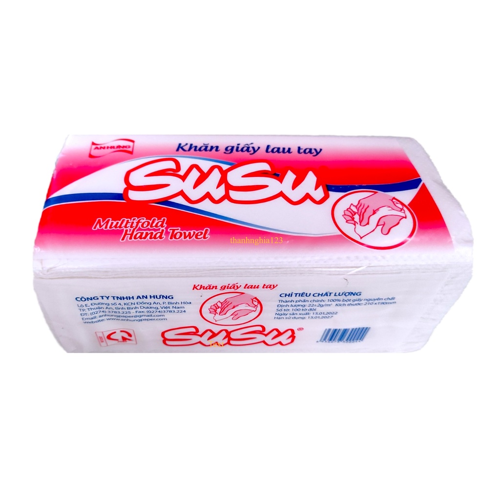 Khăn Giấy Lau Tay siêu thấm khó rách không buội Susu Cho Gia Đình Nhà ...