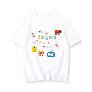 Áo Thun Tay Ngắn Chất Liệu 100% Cotton Cao Cấp Thời Trang Theo Phong Cách Hàn Quốc Cho Nữ