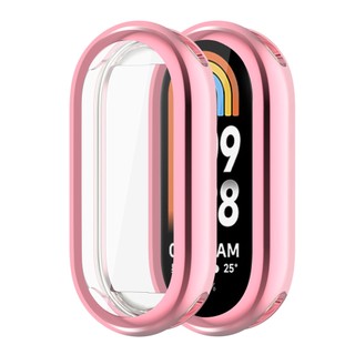 Vỏ bảo vệ TPU mềm mạ điện bảo vệ cho Xiaomi Miband 8 Mi Band 8