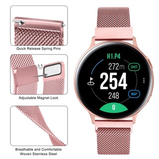 Dây Đeo Inox Milanese 20 / 22mm Cho Đồng Hồ Huawei HONOR Watch GS3 GS Pro HONOR Magic Iwatch 2 46mm 42mm / ES