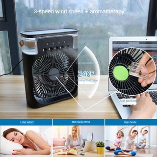 Quạt Phun Sương Để Bàn 5 Lỗ Có Thể Sạc Lại Yên Tĩnh Cho Nhà Ở / Văn Phòng / Phòng Ngủ