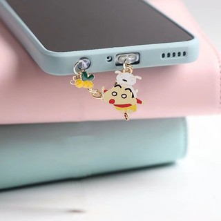 Nút Chống Bụi Cho Cổng Sạc Điện Thoại Di Động diy Hình Shin-Chan