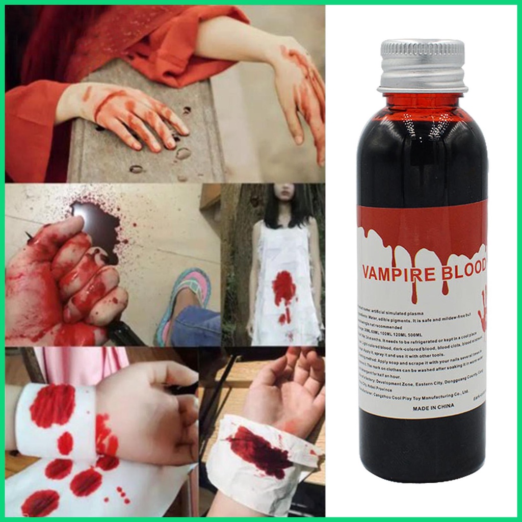 Dung Dịch Máu Giả 30 / 60ml Hóa Trang Halloween