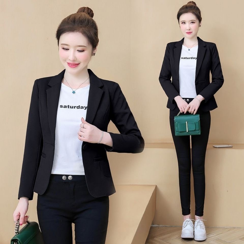 [Hàng Có Sẵn] Áo Khoác Blazer Nữ Phong Cách Hàn Quốc Mới 2022
