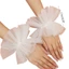 YOI Thời Trang Xếp Ly Cổ Tay Nữ loe Cuff Phù Hợp Với Phụ Kiện Vải Cơ Bản