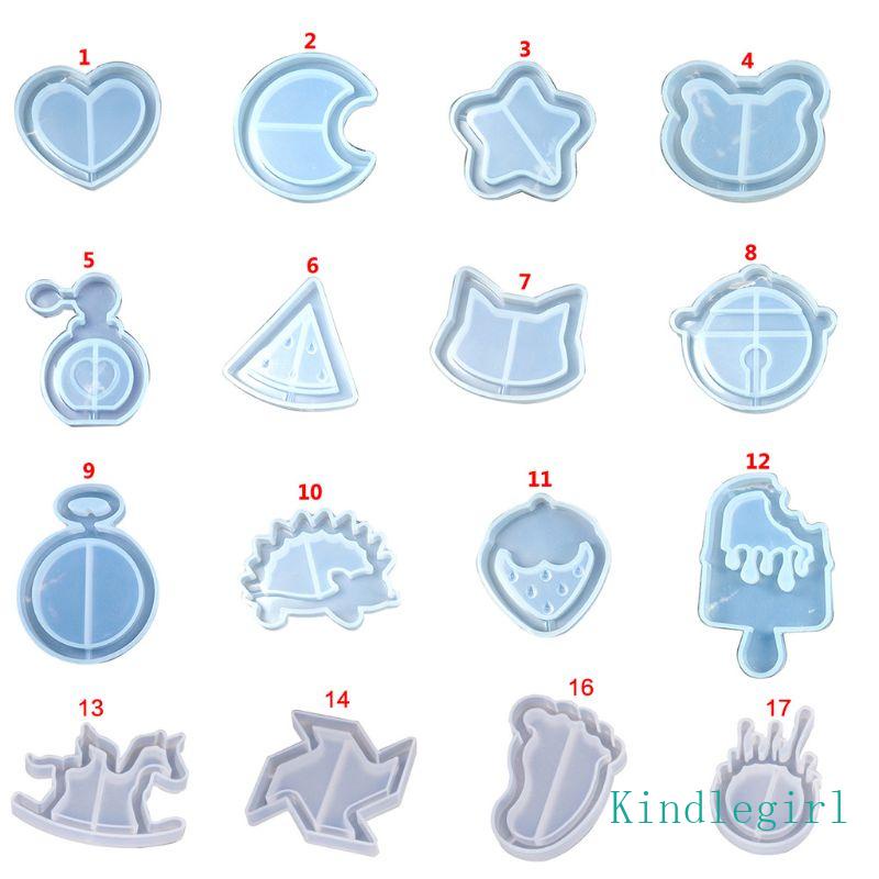 Khuôn Silicone Làm Trang Sức Thủ Công Hình Cát Chảy Có Thể Tái Sử Dụng