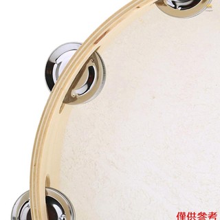 Trống Lục Lạc Cầm Tay 10 "Bằng Kim Loại Dành Cho Trẻ Em