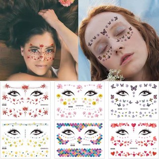 Hình Xăm Dán Tạm Thời MakeUp/Trang Trí Nghệ Thuật Chống Thấm Nước Đủ Mẫu HaminStore