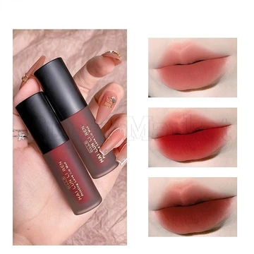 Son Môi Màu Đỏ Nâu Môi Nhung Mờ Khỏa Thân Lỏng Sương Mù Son Môi Nhung Matte Lip Men Tint Lâu Dài Chống Thấm Nước Son Dính Trang Điểm Mỹ Phẩm