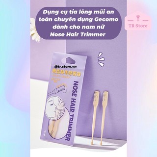 Dụng cụ tỉa lông mũi an toàn chuyên dụng Gecomo dành cho nam nữ Nose Hair Trimmer