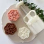 Cc Bộ khuôn bánh trung thu được sử dụng cho bánh quy Dụng cụ cắt món tráng miệng Bánh trang trí nướng bánh