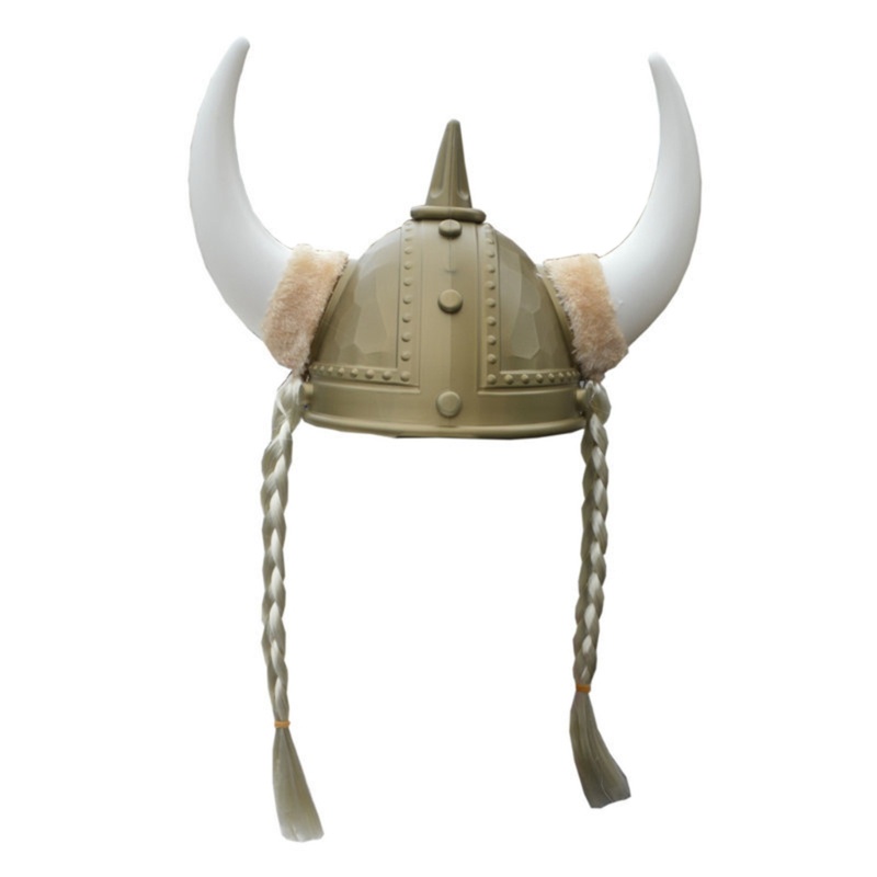 Mis VikingHelmet Mũ Có Sừng Cho Halloween Cosplay Đảng Đạo Cụ Trang Phục Nón Nhà Hát Kịch Trường Chơi Thời Trung Cổ Mũ Đội Đầu