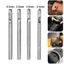 Máy đục lỗ bằng da IAPPORTUNIA, Máy đục lỗ mắt ngô bạc bằng thép Carbon, Đai đồng hồ có lỗ rỗng 2,5 / 3 / 3,5 / 4mm bền bỉ