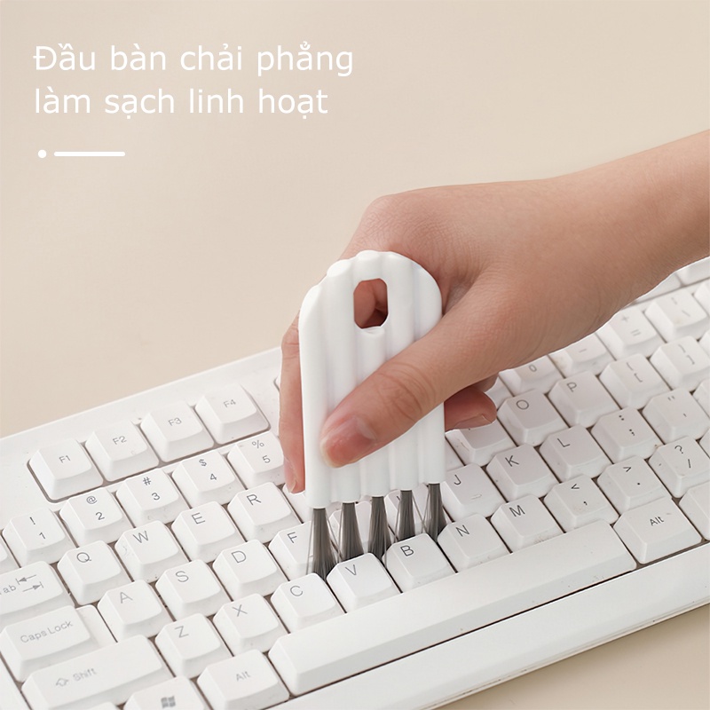 Cọ rửa nắp chai lọ 10cm, chổi, bàn chải vệ sinh khe rãnh đa năng (1 cái)