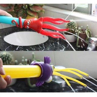 Đồ Chơi Xịt Nước Hình Bạch Tuộc Hoạt Hình Vui Nhộn Cho Bé