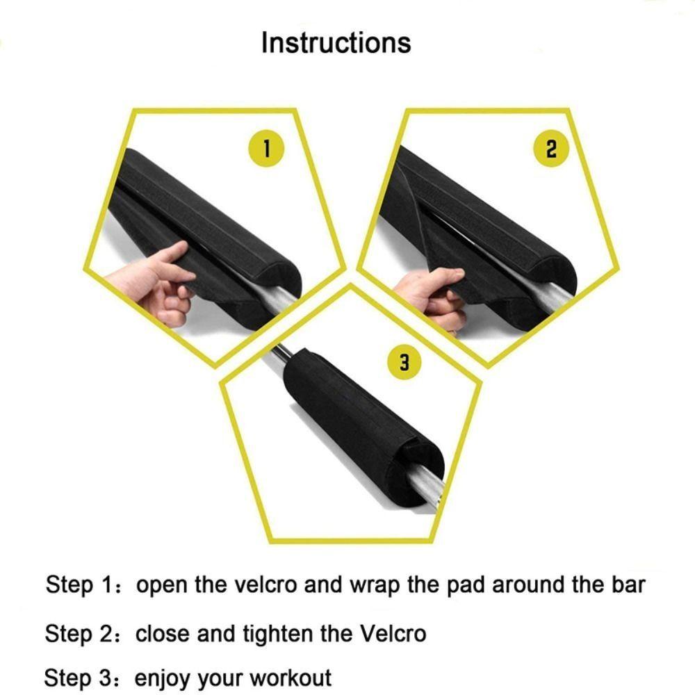 Bọc Thanh Xà Đơn Vải Oxford Cho Barbells Chuẩn, Hỗ Trợ Vai Và Bảo Vệ Khi Tập Luyện